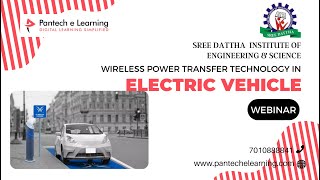 Wireless Power Transfer Technology in EV | SDGI Hyderabad | Pantech eLearning | Hyderabad | Chennai