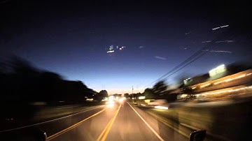 Day Night driving hyperlapse 4k video GOPRO loop video