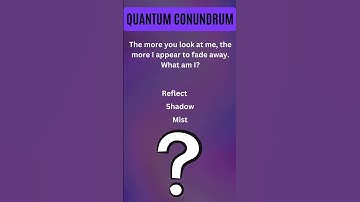 Quantum Conundrum Quest #RealityPuzzles #QuantumMystery #ShortJourney #riddles #smart #mind #shorts