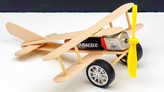 Kullanılabilen GERÇEK bir Minyatür Uçak Yaptım ✈️😍