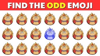 FIND THE ODD EMOJI OUT #080  | Odd One Out Puzzle | Find The Odd Emoji Quizzes