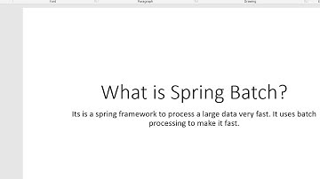 Lecture-1||Spring Batch With Spring MVC||Introduction