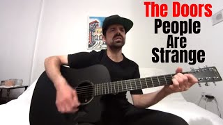 Video thumbnail of "People Are Strange - The Doors [Acoustic Cover by Joel Goguen]"