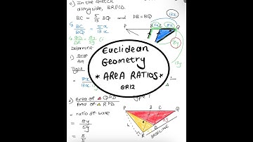 Gr 12 Math Euclidean Geometry AREA RATIOS