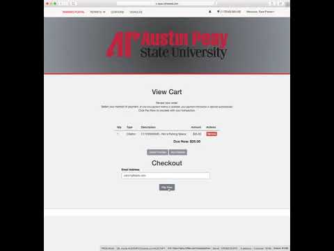 APSU Citation Payment