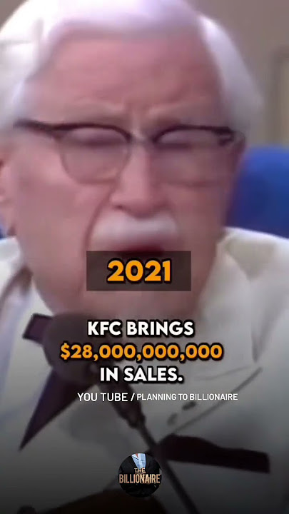 KFC  Then and now #Colonel Harland David Sanders #kfc chicken #shorts