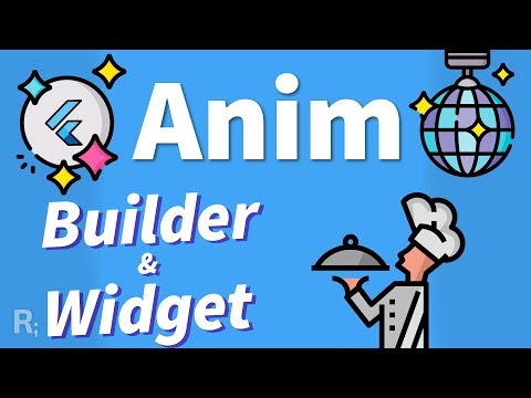 Flutter Animation Tutorial – Refactoring with AnimatedWidget &amp; AnimatedBuilder
