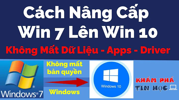 Cách nâng cấp win 7 lên win 10 21H2 - Không mất dữ liệu, App, Driver và  Bản quyền Windows