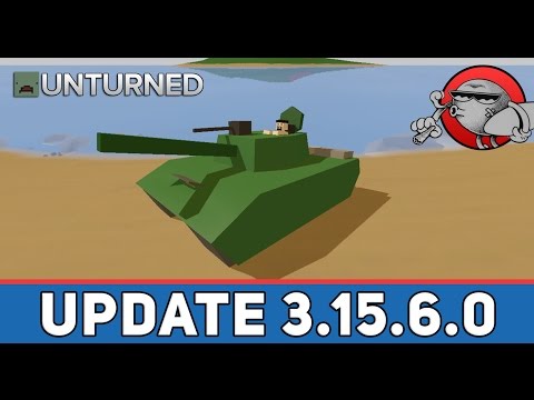 Unturned - Полноценный танк (Обновление 3.15.6.0)
