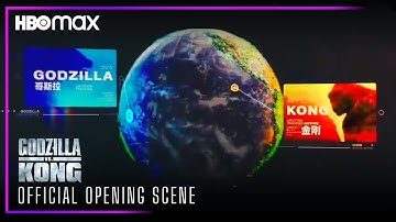 Godzilla Vs Kong (2021) Official Opening Scene | HBO Max