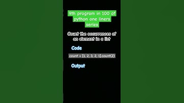 python one-liner code #9 #shorts #subscribe #python #code #🚂Ur🧠