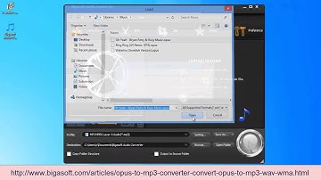 Opus to MP3 Converter - Convert Opus to MP3, WAV, WMA, M4A