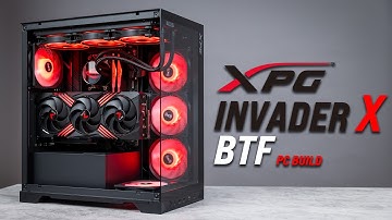 XPG INVADER X BTF PC Build | 7800X3D | RTX 4070 Ti Super