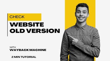 How to Use the Wayback Machine: View Old Versions of Websites