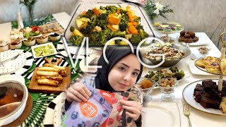 VLOG | DEV RAMAZAN ALIŞVERİŞİ 🛒 | KAHVALTI SOFRASI 🍳| 3 ÇEŞİT ACİL MİSAFİR HAZIRLIĞI 🍽️ | BROWNİE