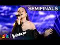 Syd Millevoi Gets Vulnerable with a Soulful Take on "Into You" | The Voice Semifinals | NBC