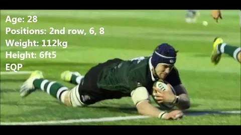 Toby Freeman Rugby Highlights 2015/2016