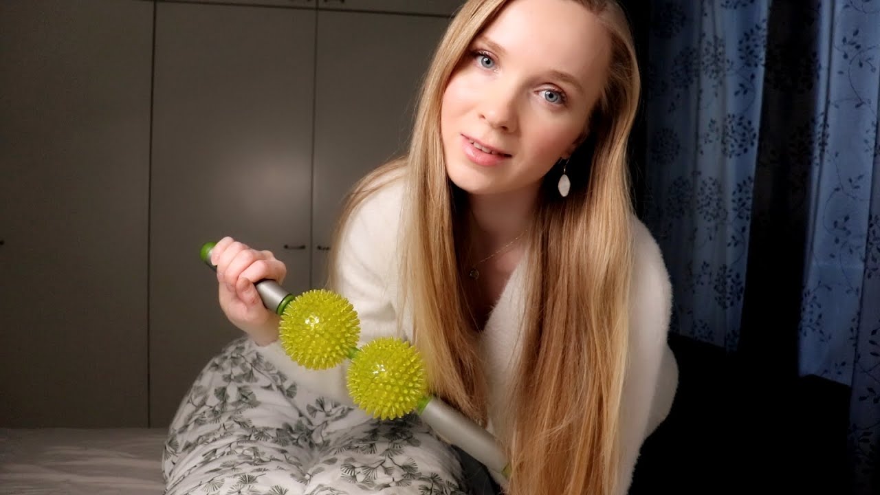 ASMR SUOMI Koko Kehon Rentouttava Hieronta💆Hieroja Roleplay💤  ASMR Full Body Relaxing Massage