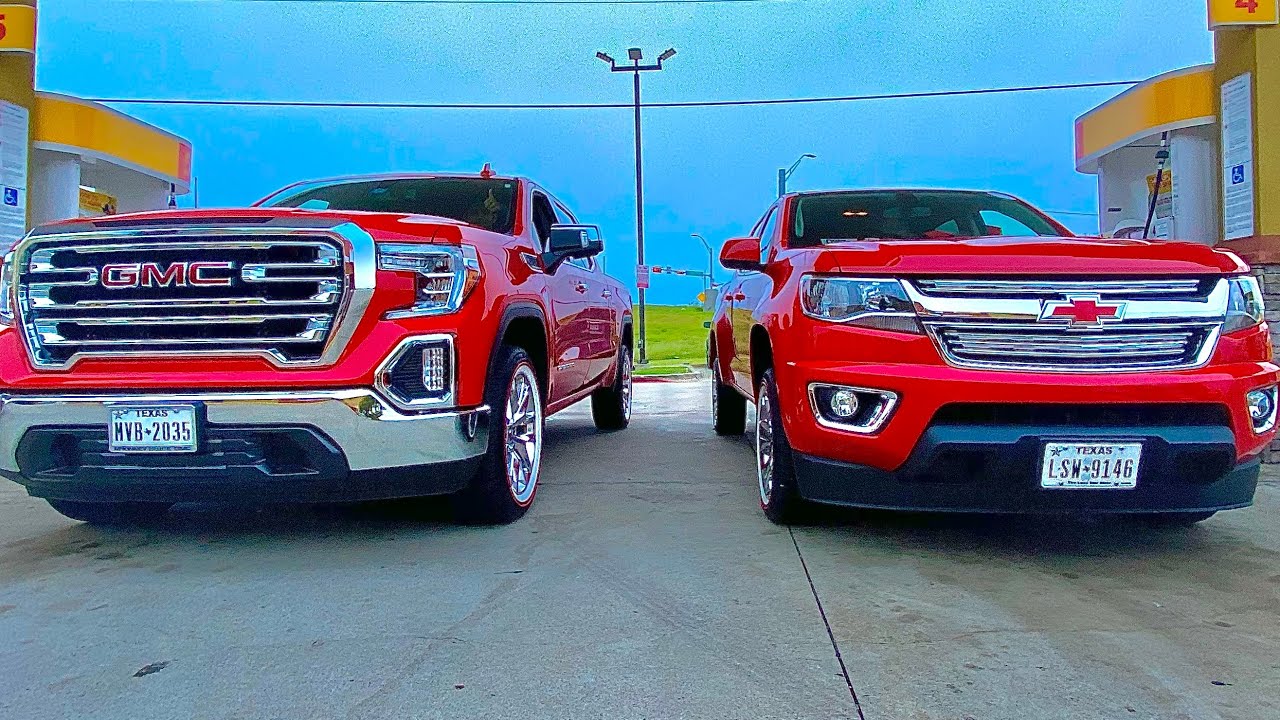 2020 gmc 5 3 long tube headers with intake and carvin muffler against