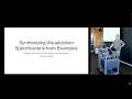 Synthesizing Visualization Specifications from Examples | Yiliang Liang | PLATEAU 2026