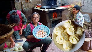 Grandma Makes the Most Delicious Chinese Bao | Traditional Rural Life