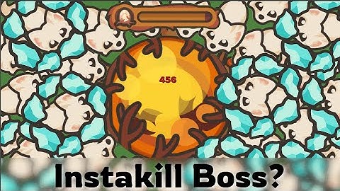 Can We Instakill A Boss In Taming.io ?