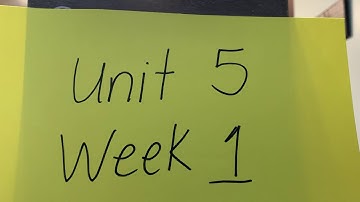 Reading Street Spelling Unit 5 Week 1