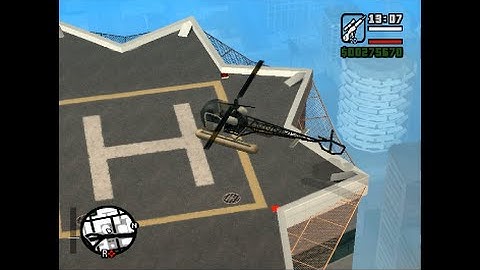 The Seasparrow has landed - Get the Chopper early & easy in GTA San Andreas