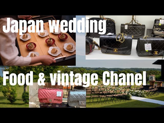 Japan Vlog: wedding, yummy food, vintage shopping, Chanel; Louis Vuitton