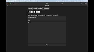 Email Feedback System