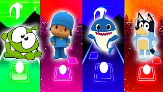 Bluey Bingo ? Pocoyo ? Baby Shark ? Om Nom