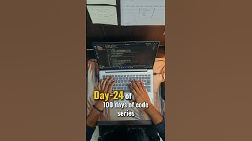 Day-24/100 #coding #bca #btech #100daysofcodechallenge