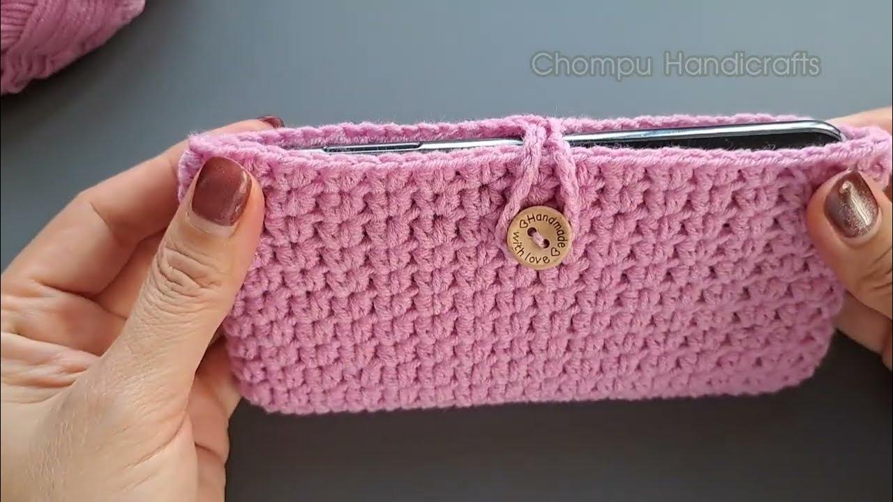 Easy DIY Crochet Phone Bag 2HDC Stitch Pattern YouTube easy-diy-crochet-phone-bag-2hdc-stitch-pattern-youtube