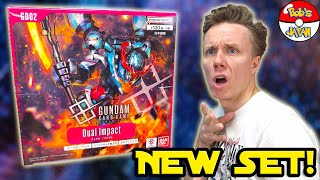 Opening Gundam GD02 Dual Impact Booster Box with 2 Parallel Cards!?
