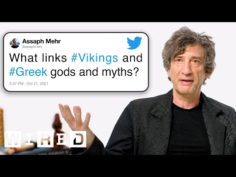 Neil Gaiman Answers Mythology Questions From Twitter | Tech Support 