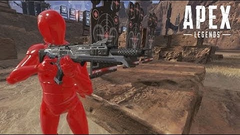 How to make the dummies in the firing range attack you!! (Apex Legends)