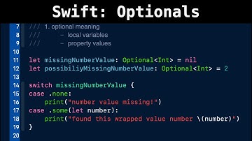 Swift: Optionals