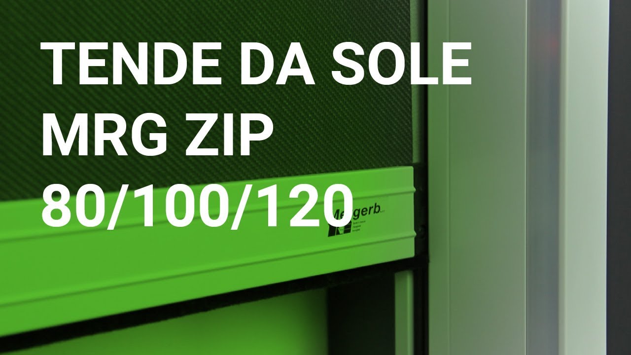 Tende da sole a rullo - MRG ZIP 80/100/120 - Mergerb S.r.l.