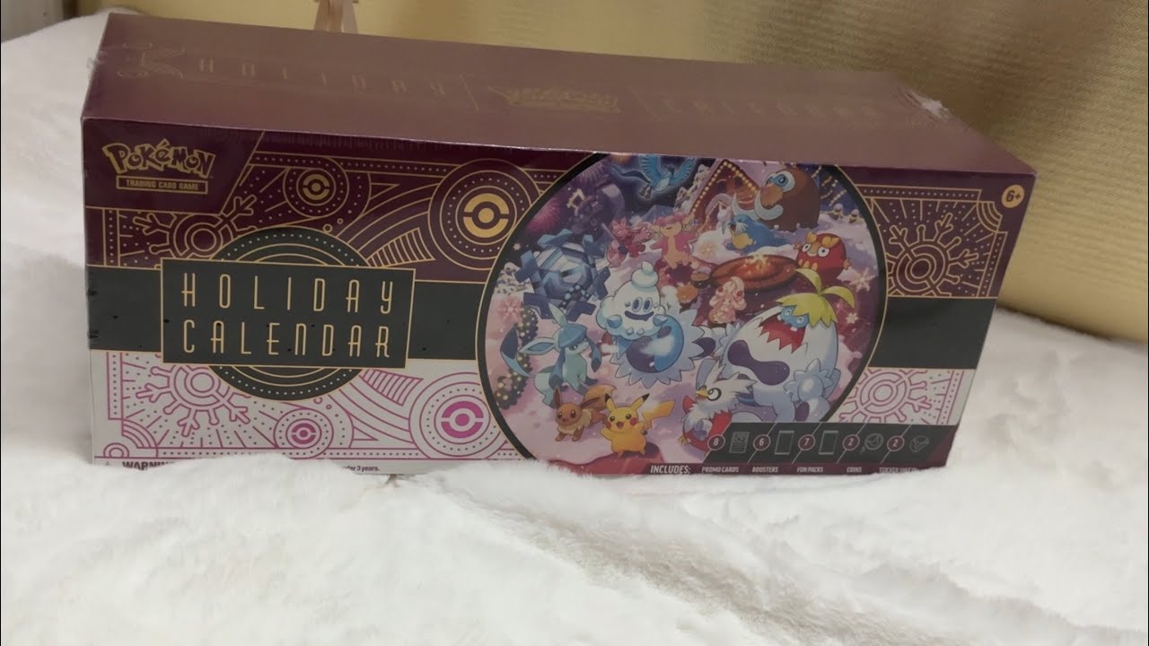 Pokémon Holiday Calendar 2025.