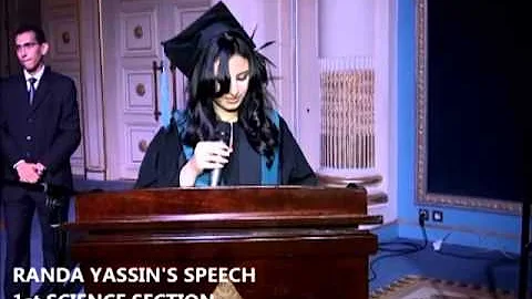 Randa Yassin's Speech