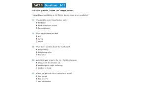 Full Succeed KET Test 03 Part 3 Update