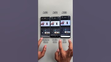 Samsung A23 vs Samsung A53 vs Samsung A32 Speed Test