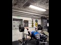 110kg Reverse grip bench press warm up - Let&#39;s Go