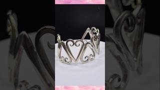 Love Heart Fork Bracelet Tutorial 💓  #handmade #howto #cutleryjewellery #craft