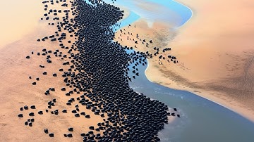 They Put Hundreds of Bisons to the Desert and Left for 10 Years, Result Was Insane
