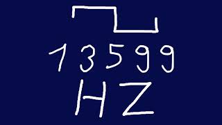 13599 hz square