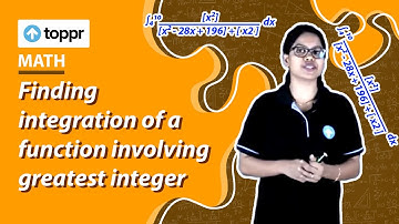 Definite integrals - Finding integration of a function involving greatest integer