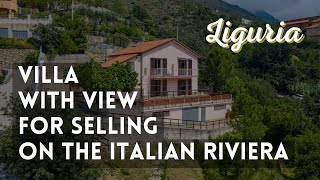 Villa with view for selling on Italian Riviera - Arenzano - Liguria - Italy