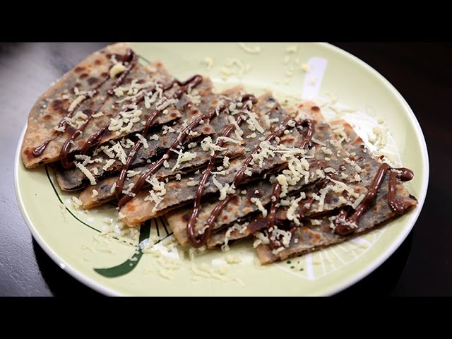 Cheese Chocolate Paratha | Quick Chocolate Recipe | Children