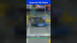 Can you guess this FRC Robot? 6/27/26